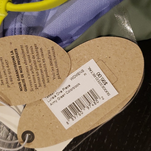 NWT! PrANa "Lurisia" One Piece XS - Picture 5 of 8